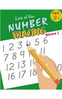 Lots of Fun Number Tracing Volume 1