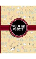 Wulff Net: Stereonet Workbook: Lower Hemisphere Graph For Plotting Geological Data For Geologist And Geology Students, Cute Farm Animals Cover