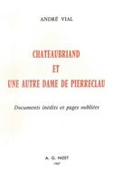 Chateaubriand Et Une Autre Dame de Pierreclau