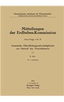 Seismische Oberflachengeschwindigkeiten Am Ostrand Des Tauernfensters