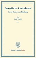 Europaische Staatenkunde
