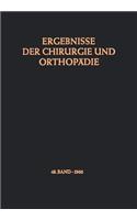 Ergebnisse Der Chirurgie Und Orthopädie