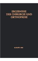 Ergebnisse Der Chirurgie Und Orthopädie