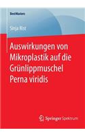 Auswirkungen Von Mikroplastik Auf Die Grünlippmuschel Perna Viridis