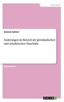 Änderungen im Bereich der grönländischen und antarktischen Eisschilde