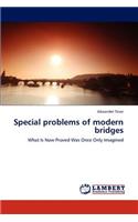 Special problems of modern bridges