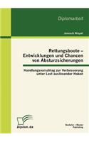 Rettungsboote - Entwicklungen und Chancen von Absturzsicherungen: Handlungsvorschlag zur Verbesserung unter Last auslösender Haken