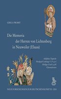 Die Memoria Der Herren Von Lichtenberg in Neuweiler (Elsass)