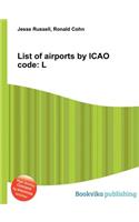 List of Airports by Icao Code: L