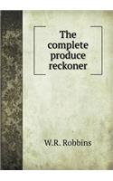 The Complete Produce Reckoner