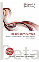 Robinson V Harman