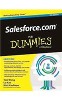 Salesforce.Com For Dummies, 5Th Ed