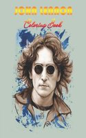 John Lennon Coloring Book: Stress Relieving Adult Coloring Book for All Ages