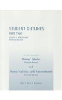 Student Outlines Part 2 for Thomas' Calculus