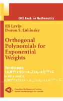 Orthogonal Polynomials for Exponential Weights