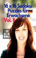 16 x 16 Sudoku Puzzles für Erwachsene Vol. 8