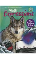 Hardcover Student Activity Book Collection (Volume 1) Grade 6 2012: (Math Expressions)