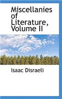 Miscellanies of Literature, Volume II