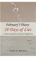 February's Diary: 28 Days of Lies: A Poetic Spiritual Journey of Purification(English)