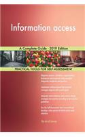 Information access A Complete Guide - 2019 Edition