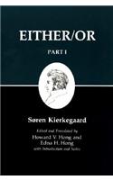 Either/Or, Part I: Either/Or