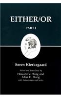 Kierkegaard's Writing, III, Part I