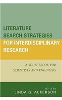 Literature Search Strategies for Interdisciplinary Research