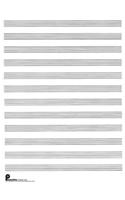 Writing Pad No. 1: 12-Stave (Both Sides): Passantino Manuscript Paper: No. 1, 12 Stave (Both Sides), Writing Pad Size 9 x 12(English)