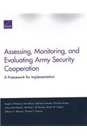 Assessing, Monitoring, and Evaluating Army Security Cooperation