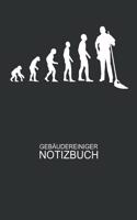 Gebäudereiniger Notizbuch: Punktiertes Notizbuch Mit 120 Seiten Zum Festhalten Für Alle Notizen, Termine, Listen Und Vieles Mehr - Ebenfalls Eine Tolle Und Lustige Geschenkide