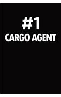 Number 1 Cargo Agent: Blank Lined Novelty Office Humor Themed Notebook to Write In: With a Practical and Versatile Wide Rule Interior