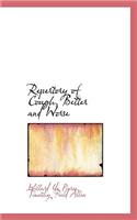 Repertory of Cough, Better and Worse