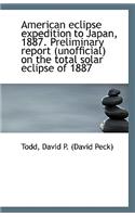 American Eclipse Expedition to Japan, 1887