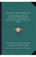 Guide to French Conversation