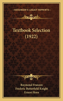 Textbook Selection (1922)