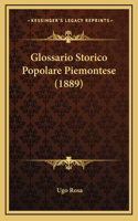 Glossario Storico Popolare Piemontese (1889)