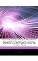 Articles on Primates of Ethiopia, Including