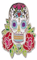 Enamel Pin Sugar Skull