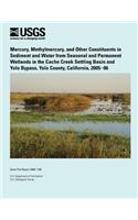 Mercury, Methylmercury, and Other Constituents in Sediment and Water from Seasonal and Permanent Wetlands in the Cache Creek Settling Basin and Yolo Bypass, Yolo County, California, 2005?06