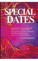 Special Dates Generic Calendar Contact Record