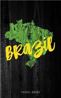 Travel Books Brazil: Blank Trip Planner & Organizer