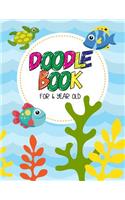 Doodle Book For 6 Year Old: Graph Paper Notebook