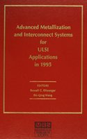 Advanced Metallization and Interconnect Systems for ULSI Applications in 1995: Volume 11