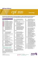 CPT 2020 Express Reference Coding Card: Gynecology