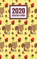 2020 Budgeting Planner: Monthly And Weekly Budget Bill Planner Organizer Expense Tracker Notebook - Squirrel Lover