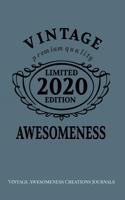 Vintage Awesomeness Premium Quality Limited Edition 2020