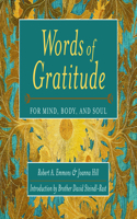 Words of Gratitude