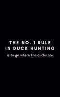 The No. 1 Rule In Duck Hunting Is To Go Where The Ducks Are