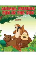 Animal Friends Fun in the Sun Coloring Book