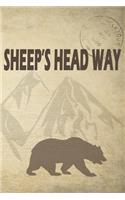 Sheep's Head Way: Wandertagebuch für Sheep's Head Way. Ein Logbuch mit wichtigen vorgefertigten Seiten und vielen freien Seiten für deine Reiseerinnerungen. Eignet si